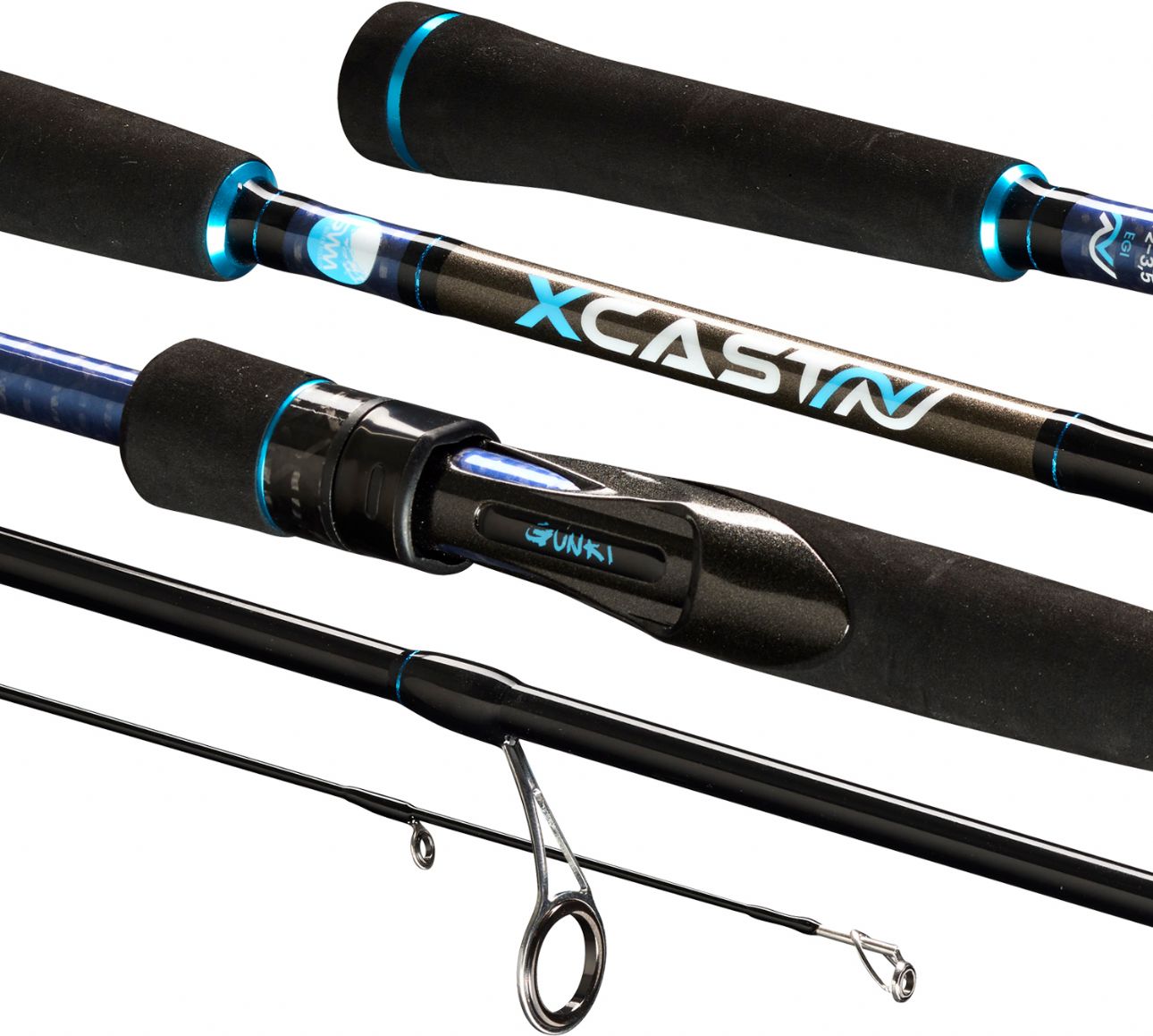 Gunki X Cast EGI Saltwater Spinning Rod 2-3.5